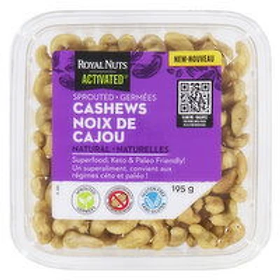 Royal Nut - Sprouted Cashews, 195 Gram