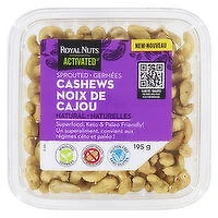 Royal Nut - Sprouted Cashews, 195 Gram