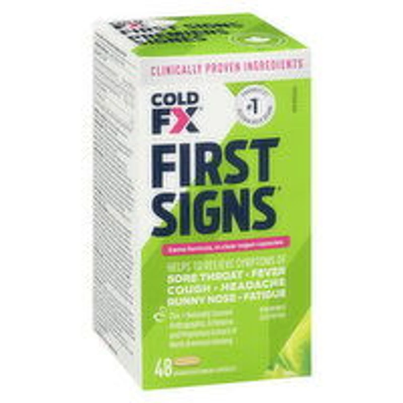 Cold-FX - First Signs Capsules, 48 Each