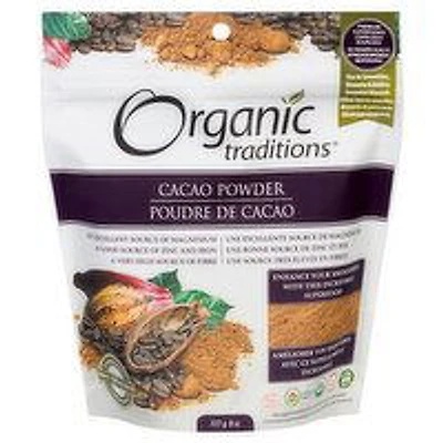 Organic Traditions - Cacao Powder Raw, 227 Gram