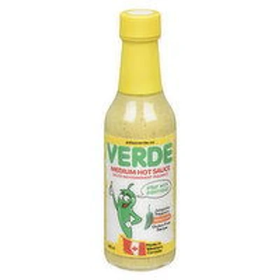 Verde - Medium Hot Sauce Jalapeno Peppers, 147 Millilitre