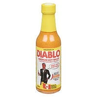 Diablo - Medium Hot Sauce Red Chili Peppers, 147 Millilitre