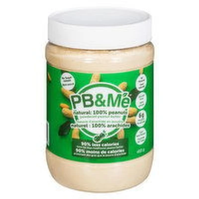 Pb&Me - Powdered Peanut Butter, No Sugar Added, 453 Gram