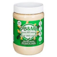 Pb&Me - Powdered Peanut Butter, No Sugar Added, 453 Gram