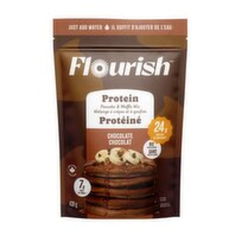 Flourish - Pancake Mix - Chocolate Protein, 430 Gram