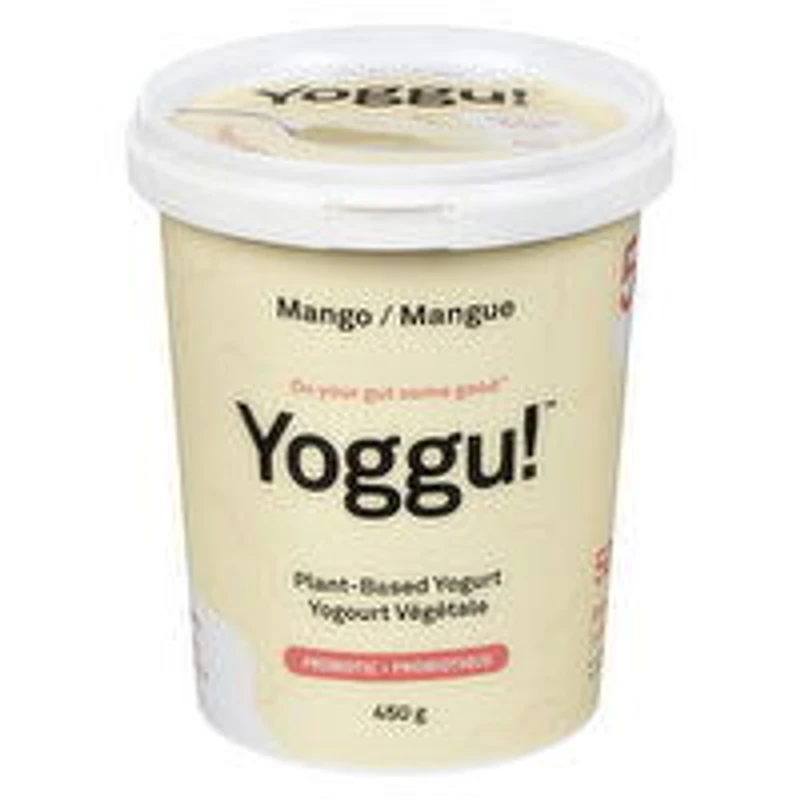 Yoggu - Plant-Based Cultured Coconut Yogurt, Mango, 450 Gram