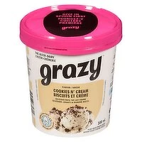 GRAZY - Cookies N Cream Ice Cream, 500 Millilitre