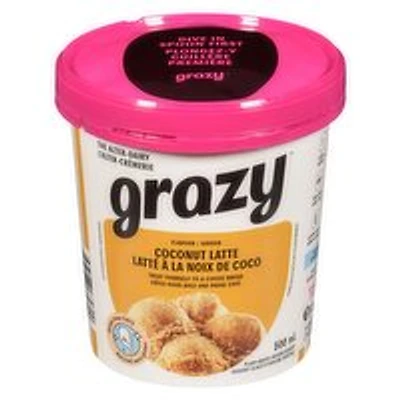 GRAZY - Coconut Latte Ice Cream, 500 Millilitre