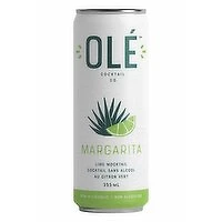 Ole - Mocktail Margarita Non-Alcoholic, 355 Millilitre