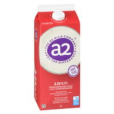 A2 - Homogenized Milk 3.25% MF, 2 Litre