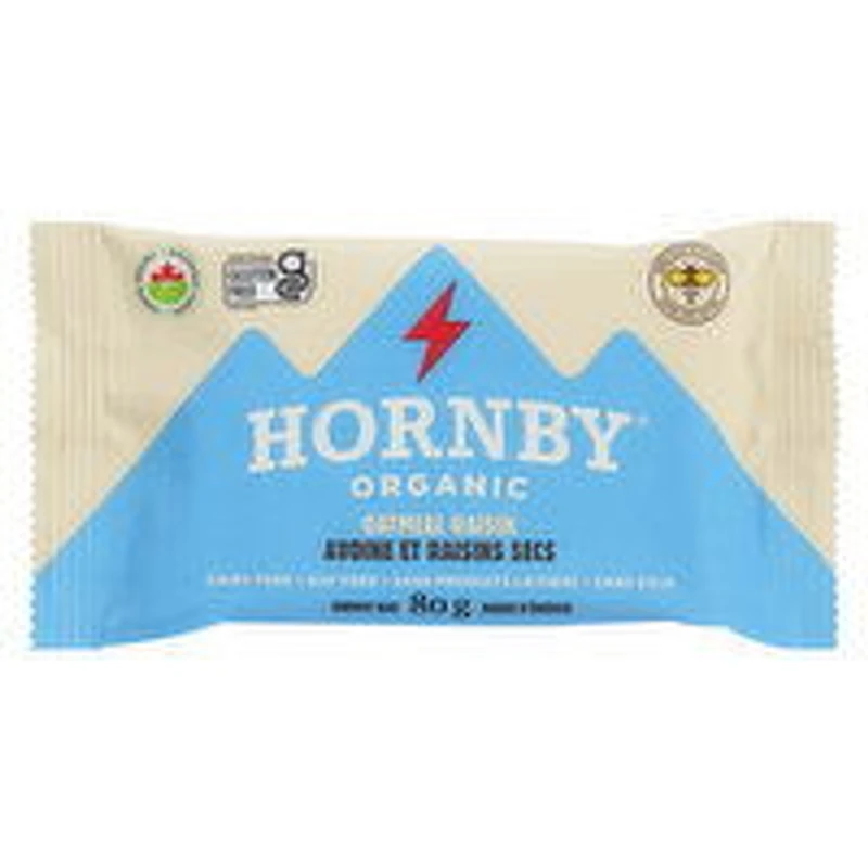 Hornby - Energy Bar Oatmeal Raisin, 80 Gram
