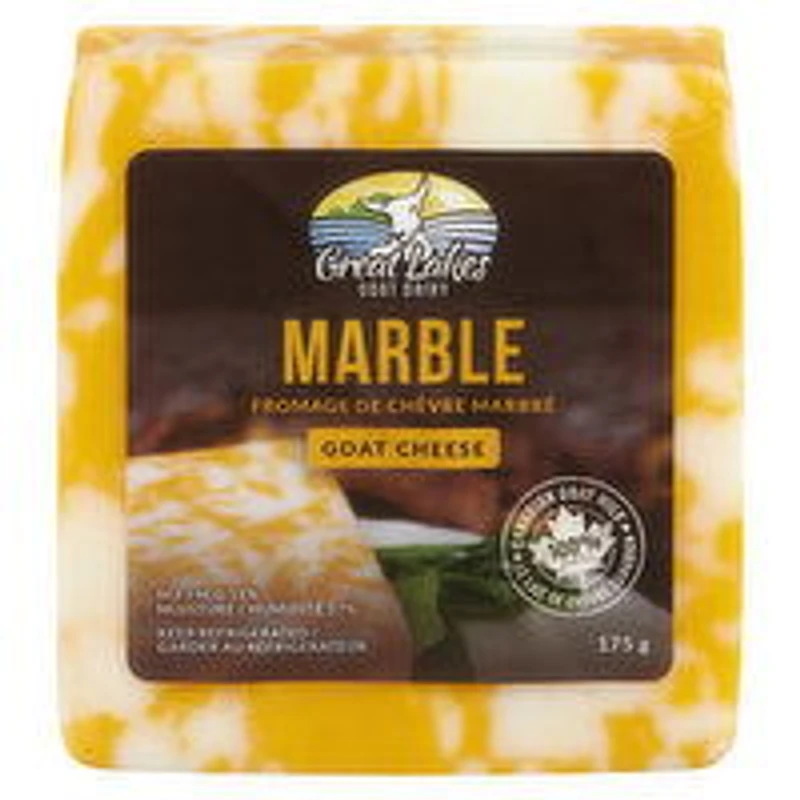 Great Lakes Goat Dairy - Goat Cheese - Marble, 175 Gram