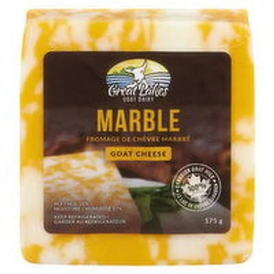 Great Lakes Goat Dairy - Goat Cheese - Marble, 175 Gram