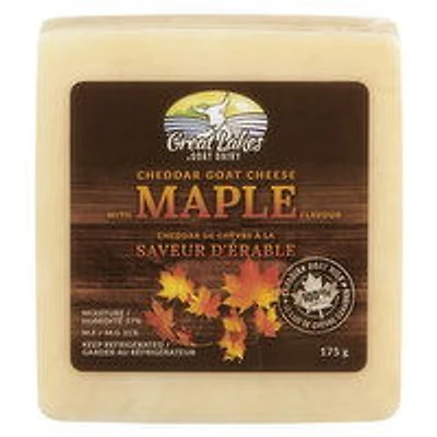 Great Lakes Goat - Cheddar Goat Cheese w/ Maple, 175 Gram