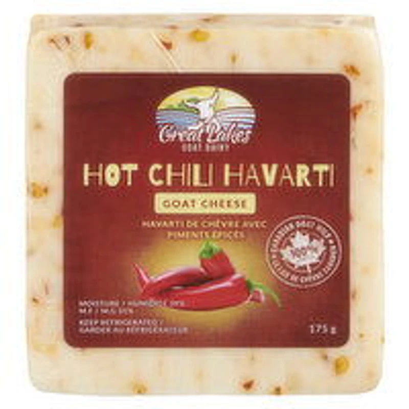 Great Lakes - Goat Cheese - Hot Chili Havarti, 175 Gram