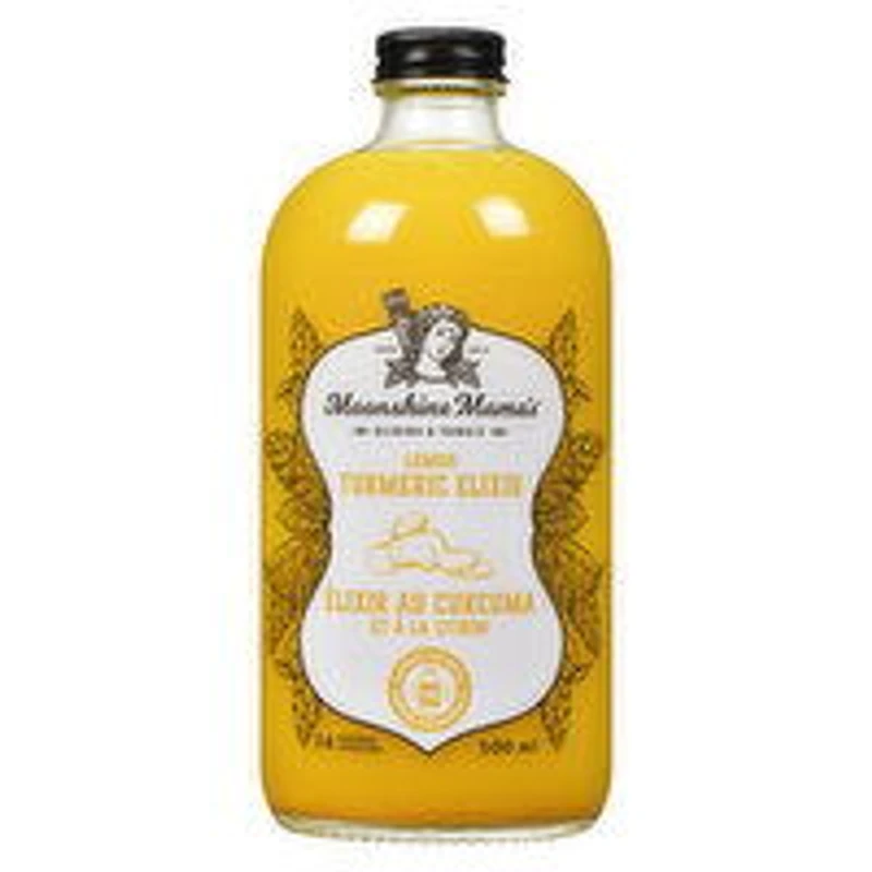 Moonshine Mamas - Lemon Turmeric Elixir, 500 Millilitre