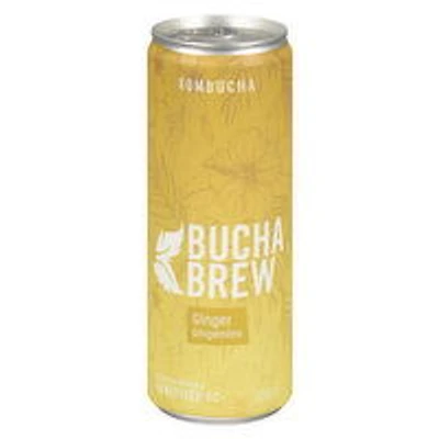 Bucha Brew - Ginger Kombucha, 355 Millilitre