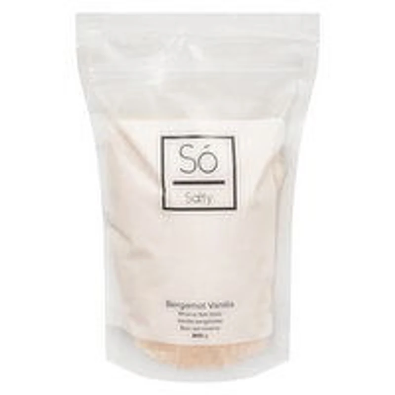 So Luxury - Bergamot Vanilla Mineral Salt Soak, 800 Gram