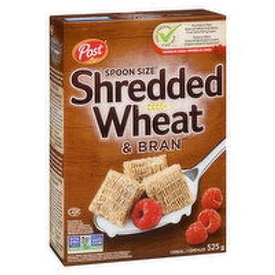 Post - Spoon Size Shredded Wheat & Bran, 525 Gram