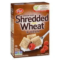 Post - Spoon Size Shredded Wheat & Bran, 525 Gram