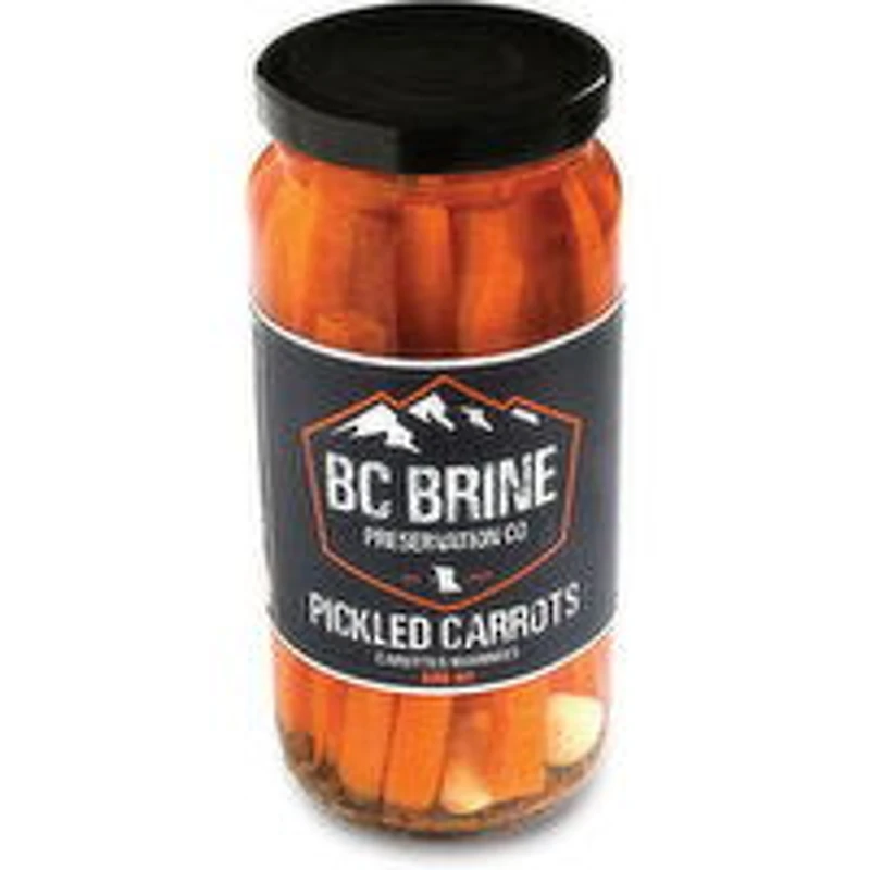 BC Brine - Pickled Carrots, 500 Millilitre