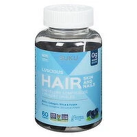 SUKU Vitamins - Luscious Hair Capsules, 60 Each