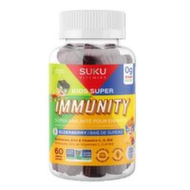 SUKU Vitamins - Kids Super Immunity Gummies, 60 Each