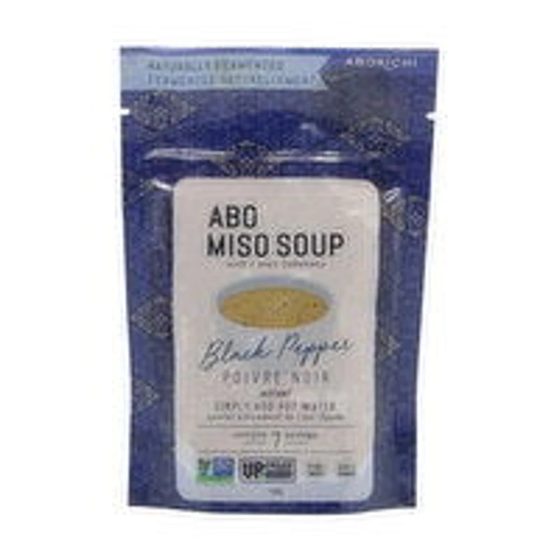 ABOKICHI - Instant Miso Soup Black Pepper, 140 Gram