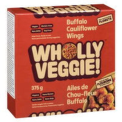 Wholly Veggie! - Cauliflower Wings - Vegan Buffalo, 375 Gram