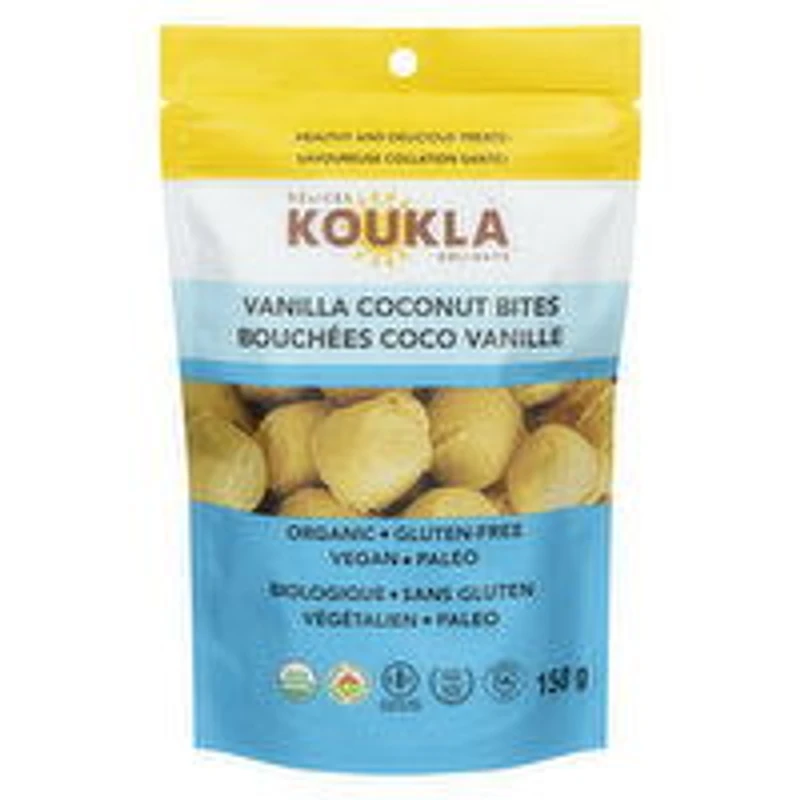 Koukla - Vanilla Coconut Bites Organic GF, 150 Gram