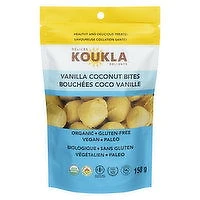 Koukla - Vanilla Coconut Bites Organic GF, 150 Gram