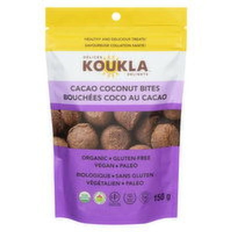 Koukla - Cacao Coconut Bites, 150 Gram
