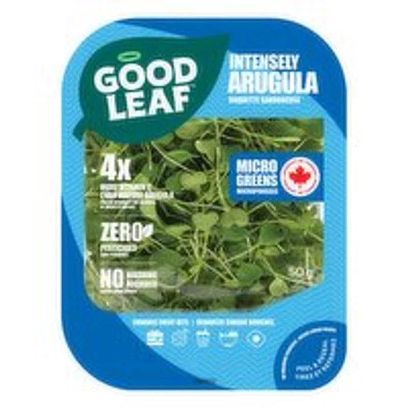 GoodLeaf Farms - Micro Greens Intensely Arugula Micros, 50 Gram