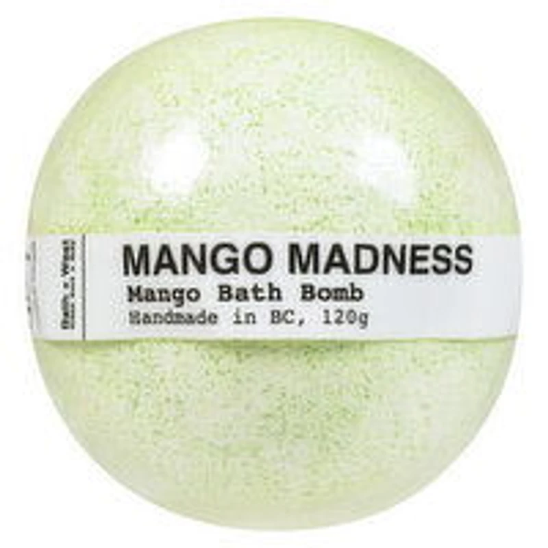 Bath+ West - Bath Bomb Mango Madness, 1 Each