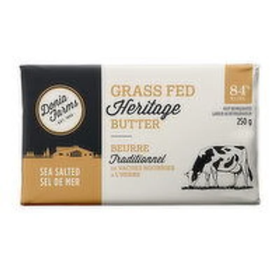 Donia Farms - Grass Fed Butter - Sea Salted, 250 Gram