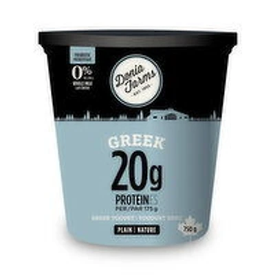 Donia Farms - Greek Yogurt 0% Plain, 750 Gram