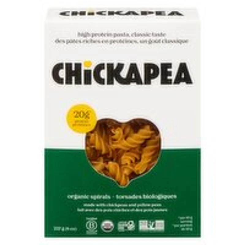Chickapea - Organic Spiral Pasta, 227 Gram