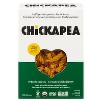 Chickapea - Organic Spiral Pasta, 227 Gram