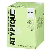 ATYPIQUE - Mojito Non-Alcoholic, 355 Millilitre