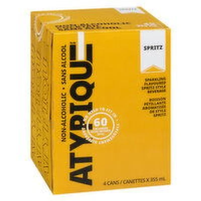 ATYPIQUE - Gin and Tonic Non-Alcoholic, 355 Millilitre