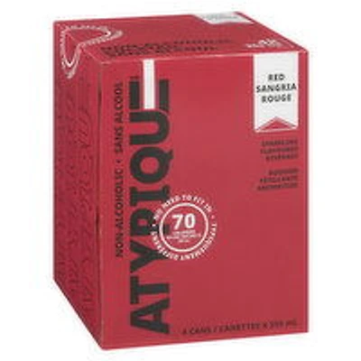 ATYPIQUE - Red Sangria, 4 Each