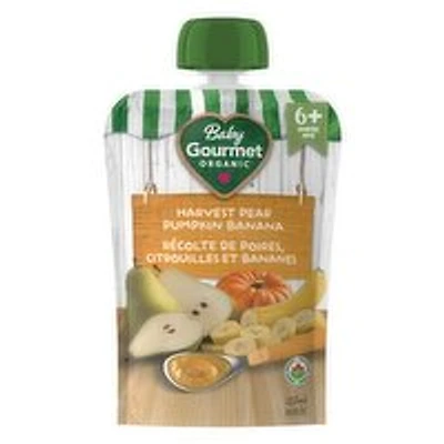 Baby Gourmet - Organic Baby Food - Harvest Pear Pumpkin & Banana, 128 Millilitre