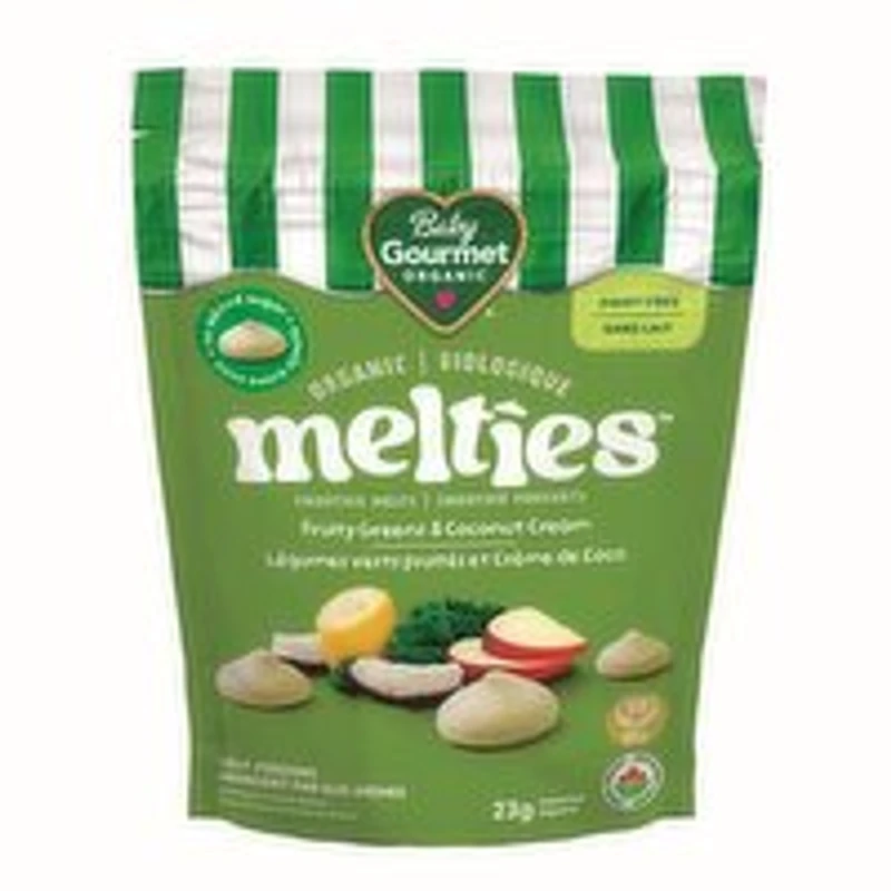 Baby Gourmet - Organic Mushies - Fruity Greens, 23 Gram