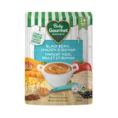 Baby Gourmet - Black Bean, Sweet Corn Chicken & Quinoa, 128 Millilitre