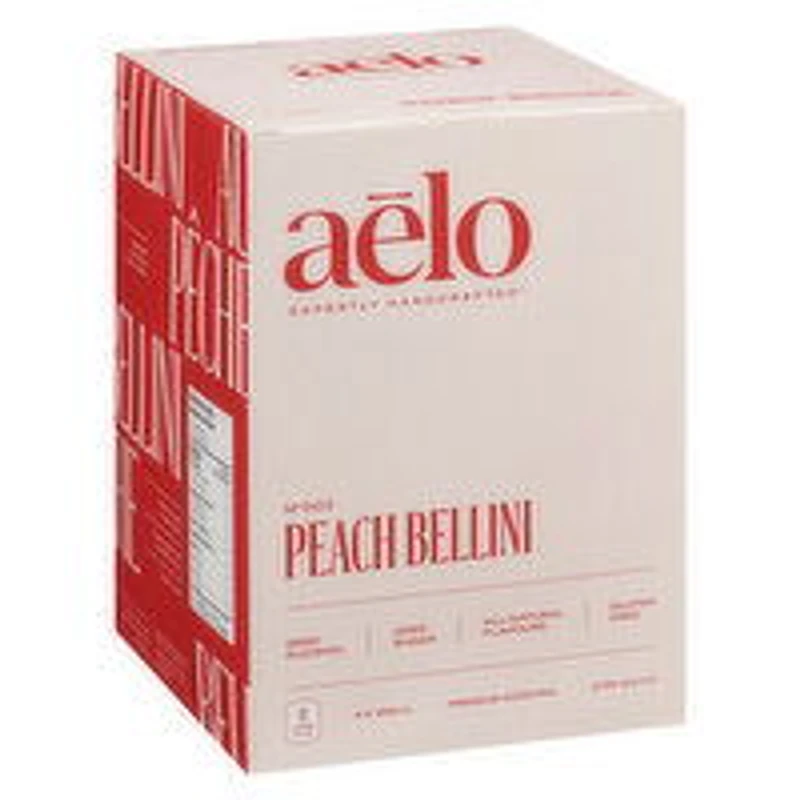 AELO - Alcohol Free Peach Bellini, 4 Each