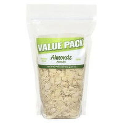 Almonds - Sliced, Blanched, 650 Gram
