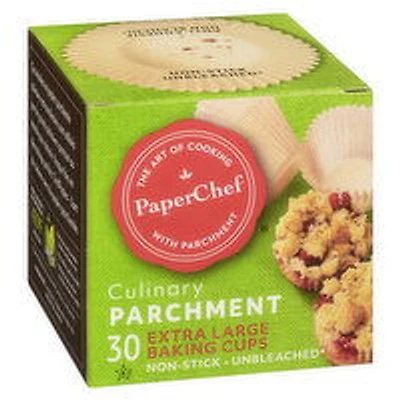 PaperChef - Culinary Parchment Baking Cups, Extra Large, 30 Each