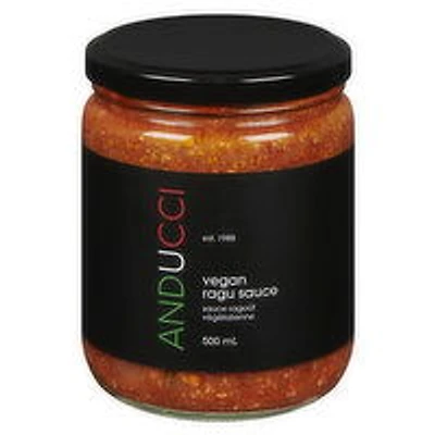 Anducci - Vegan Ragu Sauce, 500 Millilitre