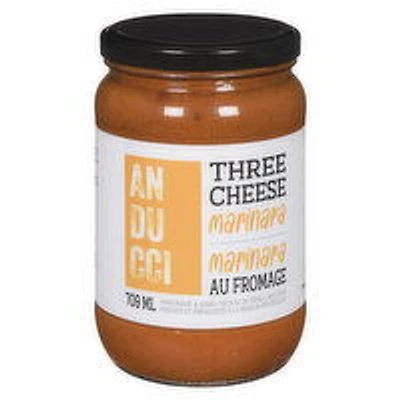 Anducci - Anducci 3 Cheese Marinara Sauce, 500 Millilitre
