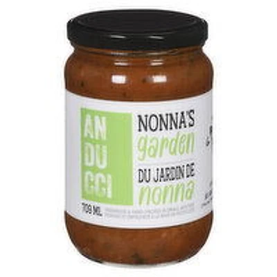 Anducci - Anducci My Nonnas Garden Sauce, 500 Millilitre